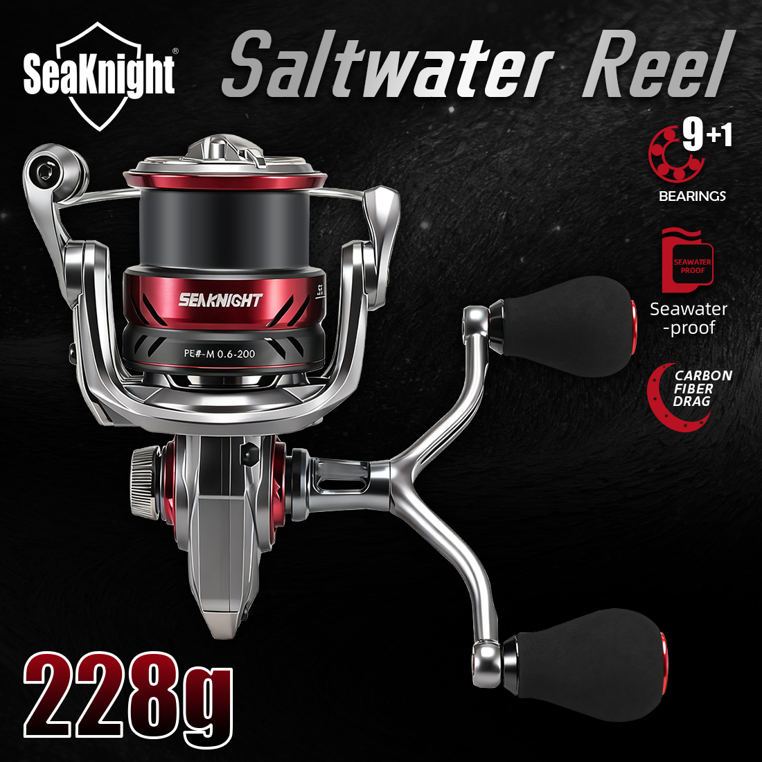 Daiwa Reel Fuego - Carrete de Pesca Giratorio Serie SLARDAR