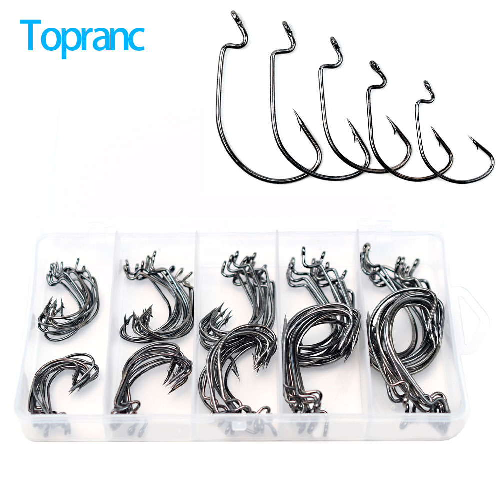 Fishing Hook Offset - Anzuelos de Pesca Topranc de Alta
