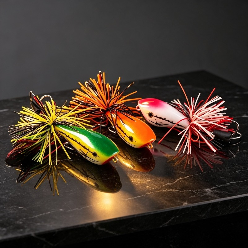 Fishing Hook Weedless - 1 pieza/2 piezas Señuelo de rana