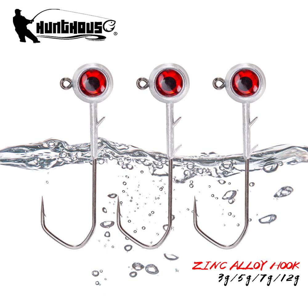 Hunthouse-Juego de anzuelos de - Fishing Hook Offset reseña y precio