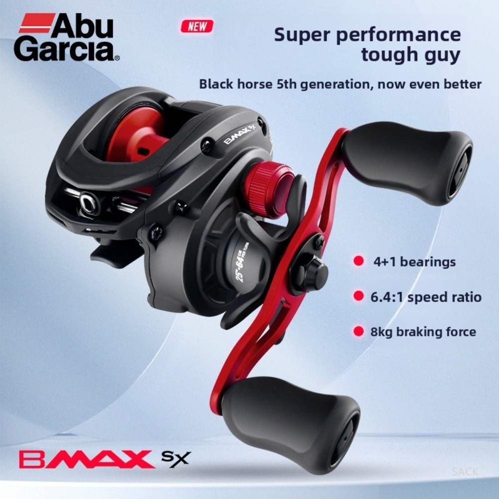 Carrete de Pesca Baitcasting A - Abu Garcia Reel Max reseña y precio