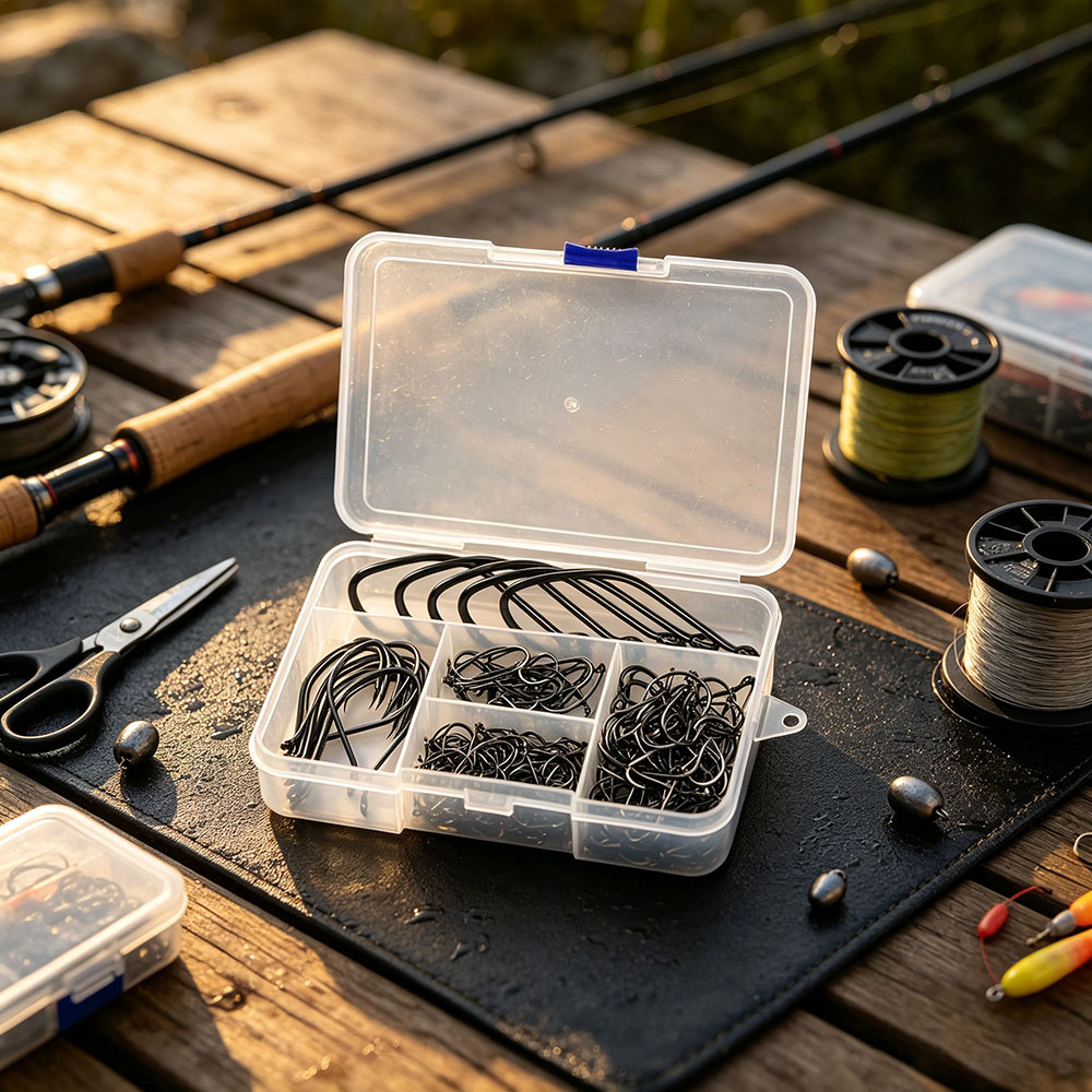 Kit de 200 Anzuelos de Pesca c - Fishing Hook Circle reseña y precio
