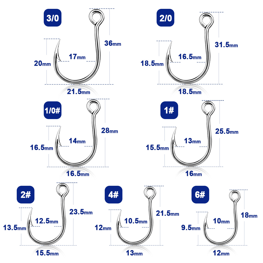 Anzuelos de pesca de 9KM, 25 u - Fishing Hook Offset reseña y precio
