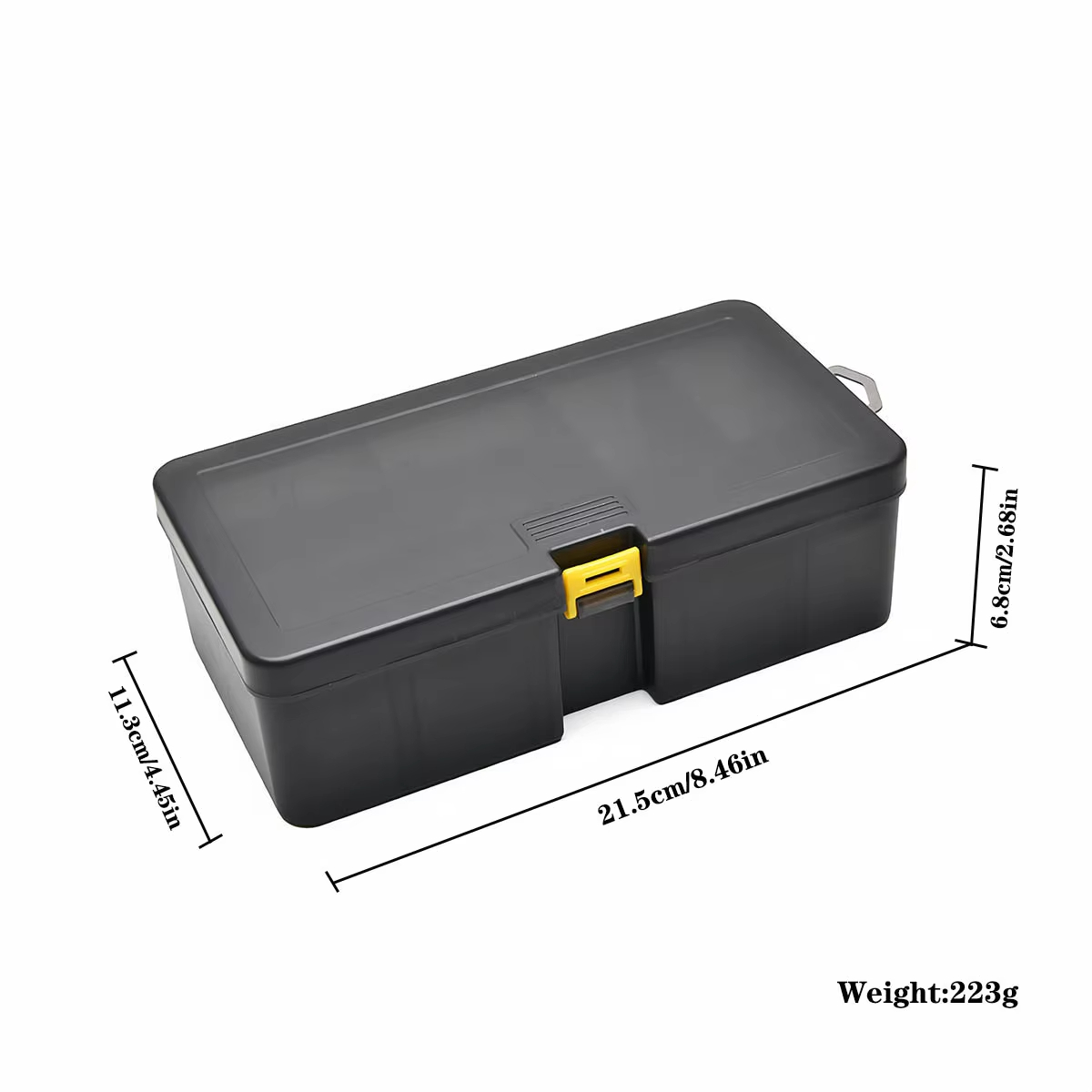 Caja de aparejos de pesca de g - Fishing Hook Size reseña y precio