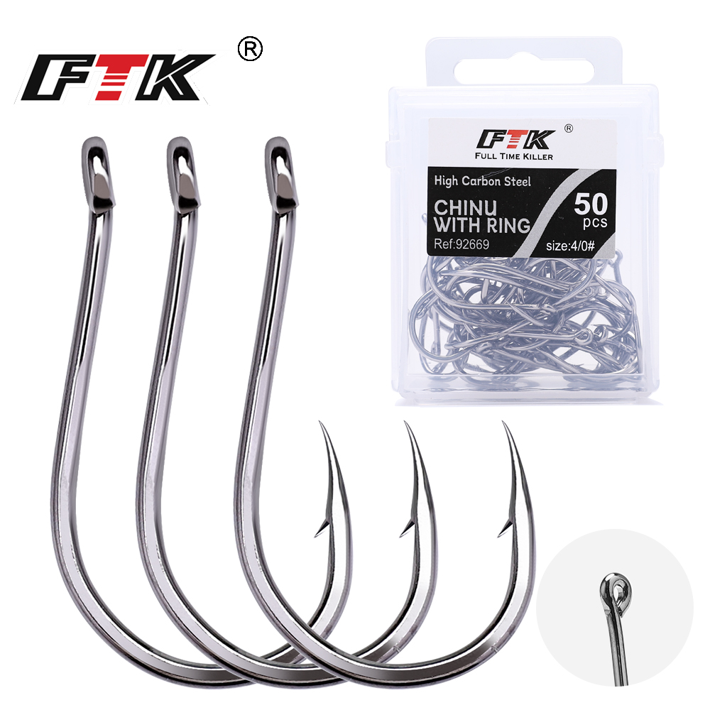 FTK-anzuelo de pesca de acero  - Fishing Hook Circle reseña y precio