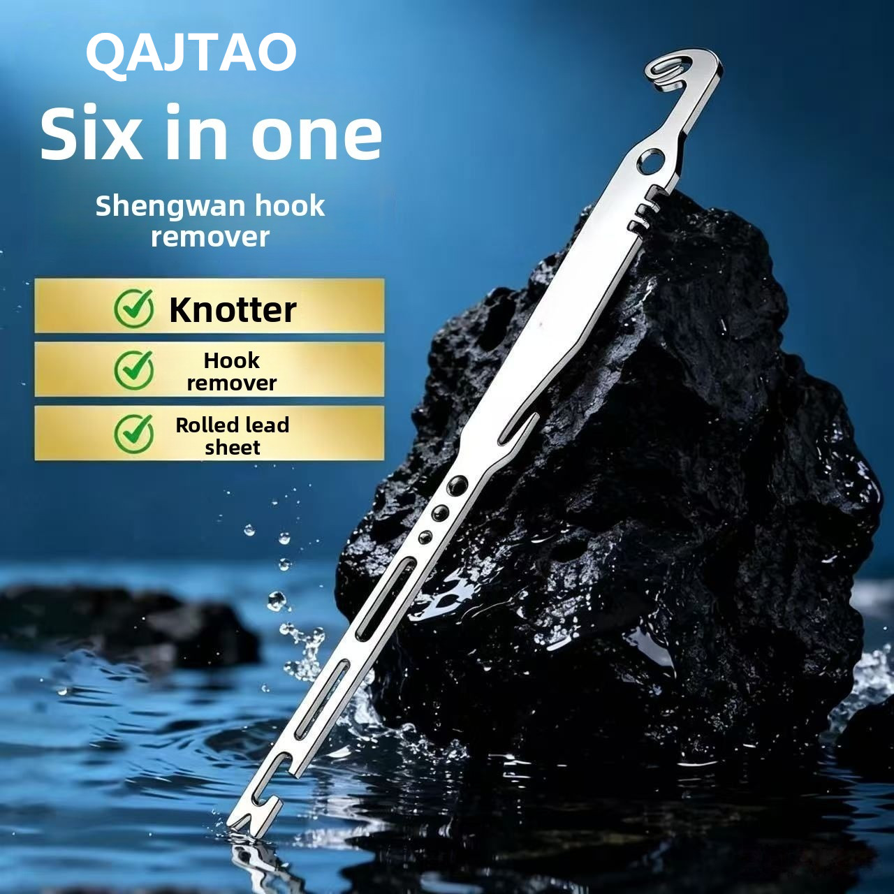 QAJTAO 4 piezas, removedor de  - Fishing Hook Stainless Steel reseña y precio